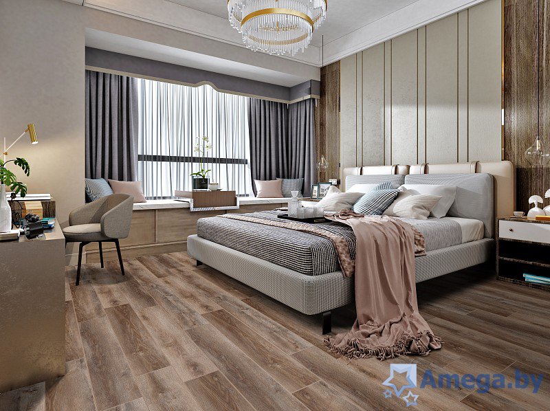 Виниловый пол Cronafloor Wood Дуб Охрид BD-40029-10